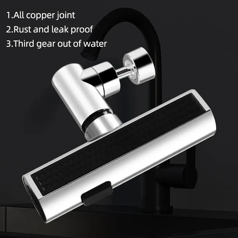 Universal Rotating Kitchen Faucet Extension