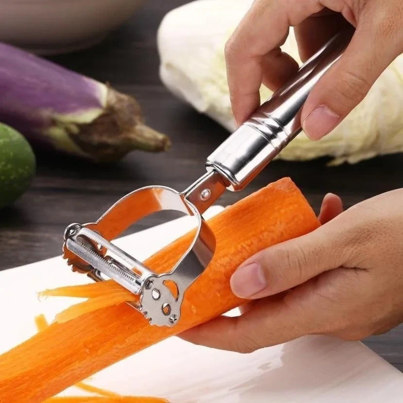 Stainless Steel Multifunctional Vegetable Peeler