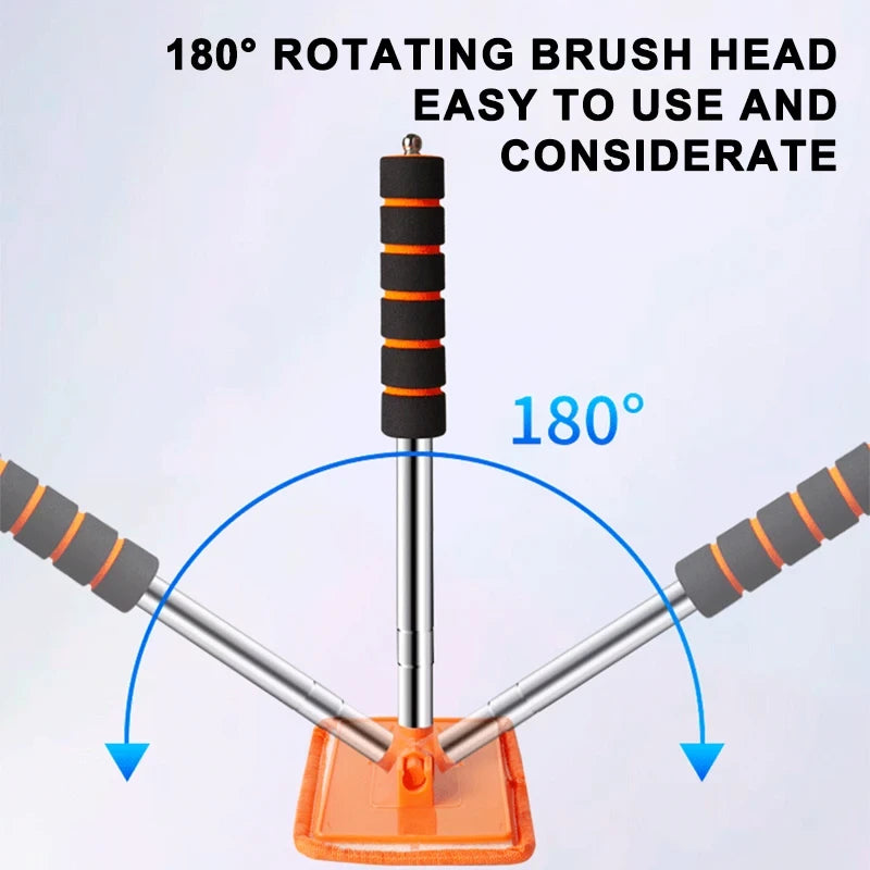Telescopic Windshield Defogging Brush