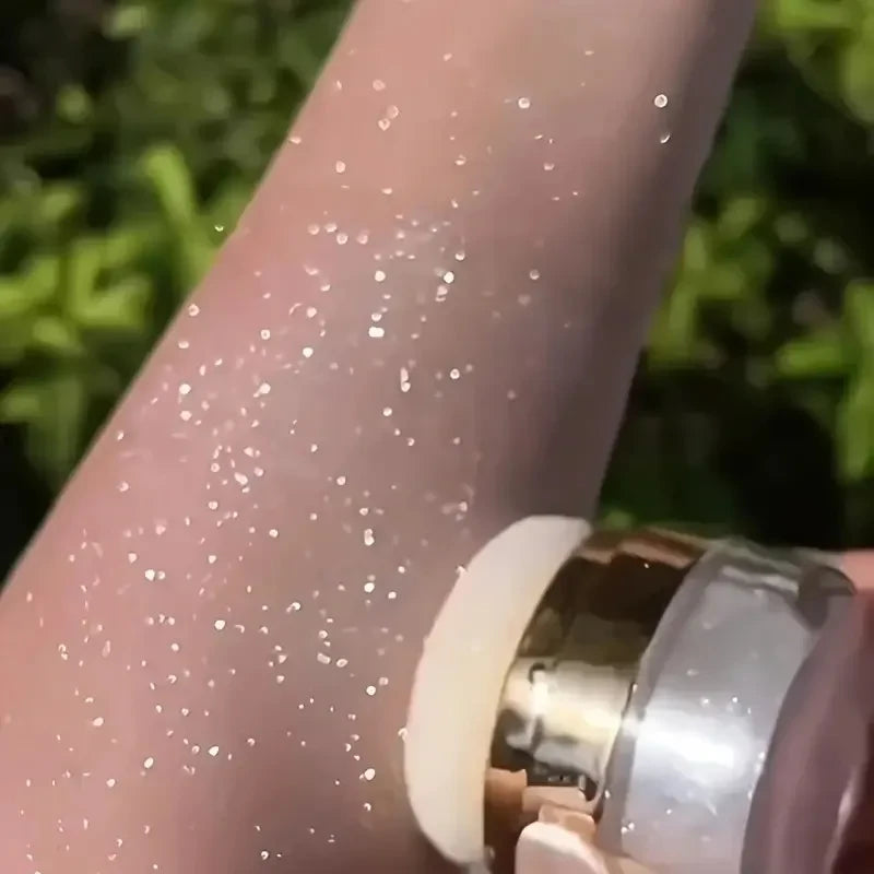 Moonlight White Body Glitter Powder