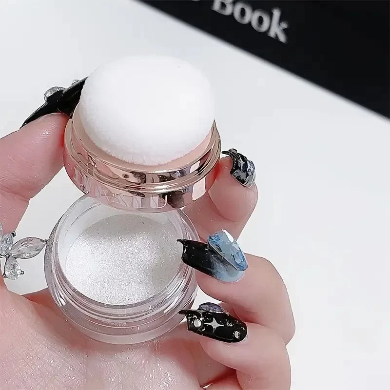 Moonlight White Body Glitter Powder