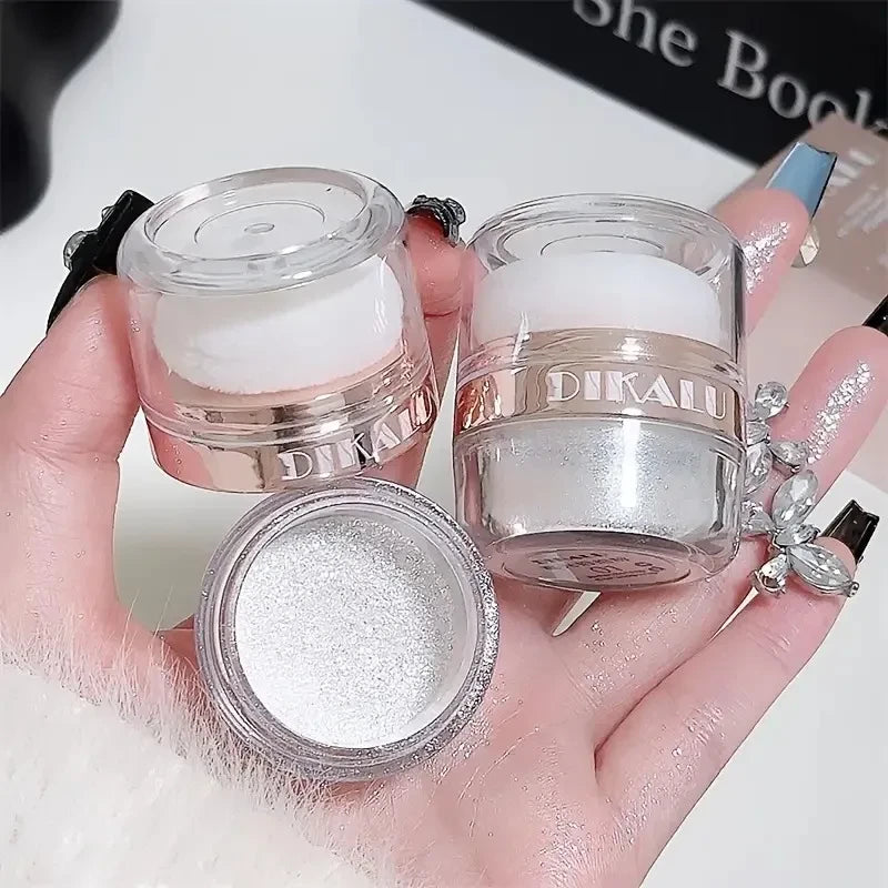 Moonlight White Body Glitter Powder