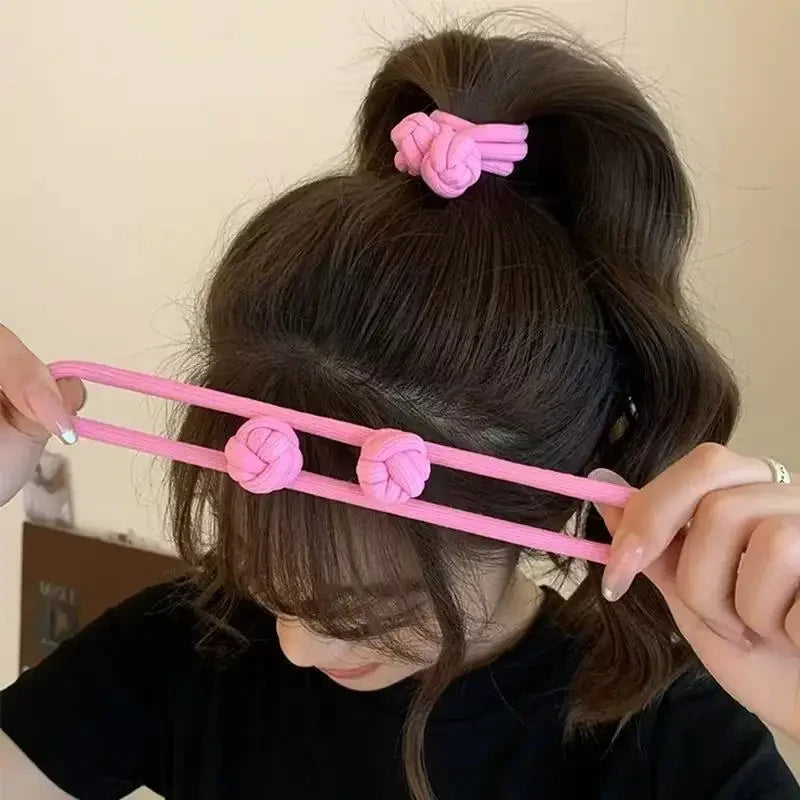 Simple Elastic Fabric Hair Tie