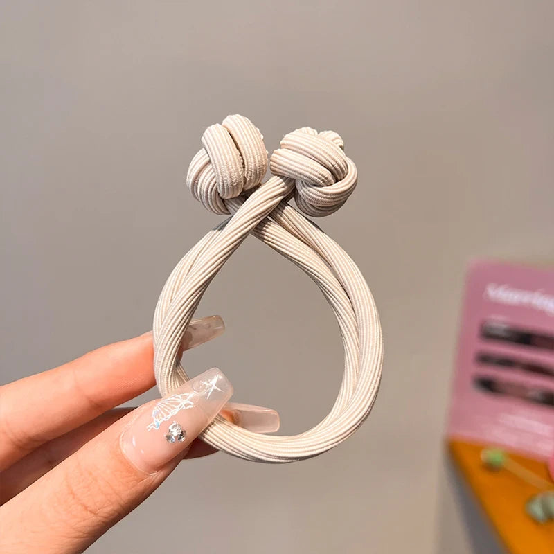 Simple Elastic Fabric Hair Tie