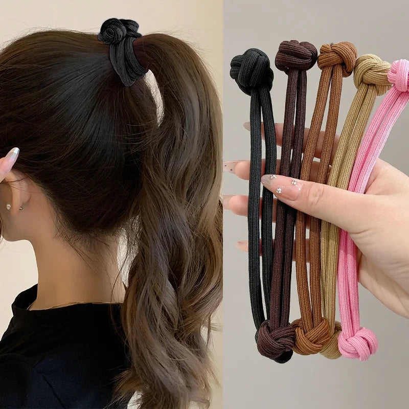 Simple Elastic Fabric Hair Tie