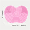 Silicone Apple Makeup Brush Cleaner Pad