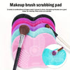 Silicone Apple Makeup Brush Cleaner Pad