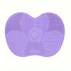 Silicone Apple Makeup Brush Cleaner Pad