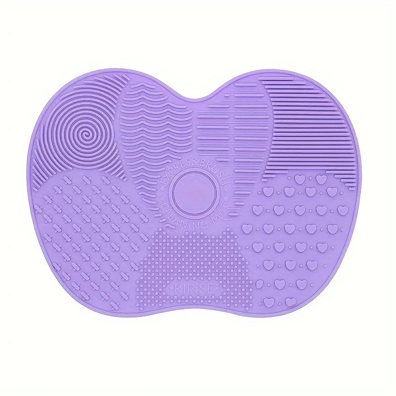 Silicone Apple Makeup Brush Cleaner Pad