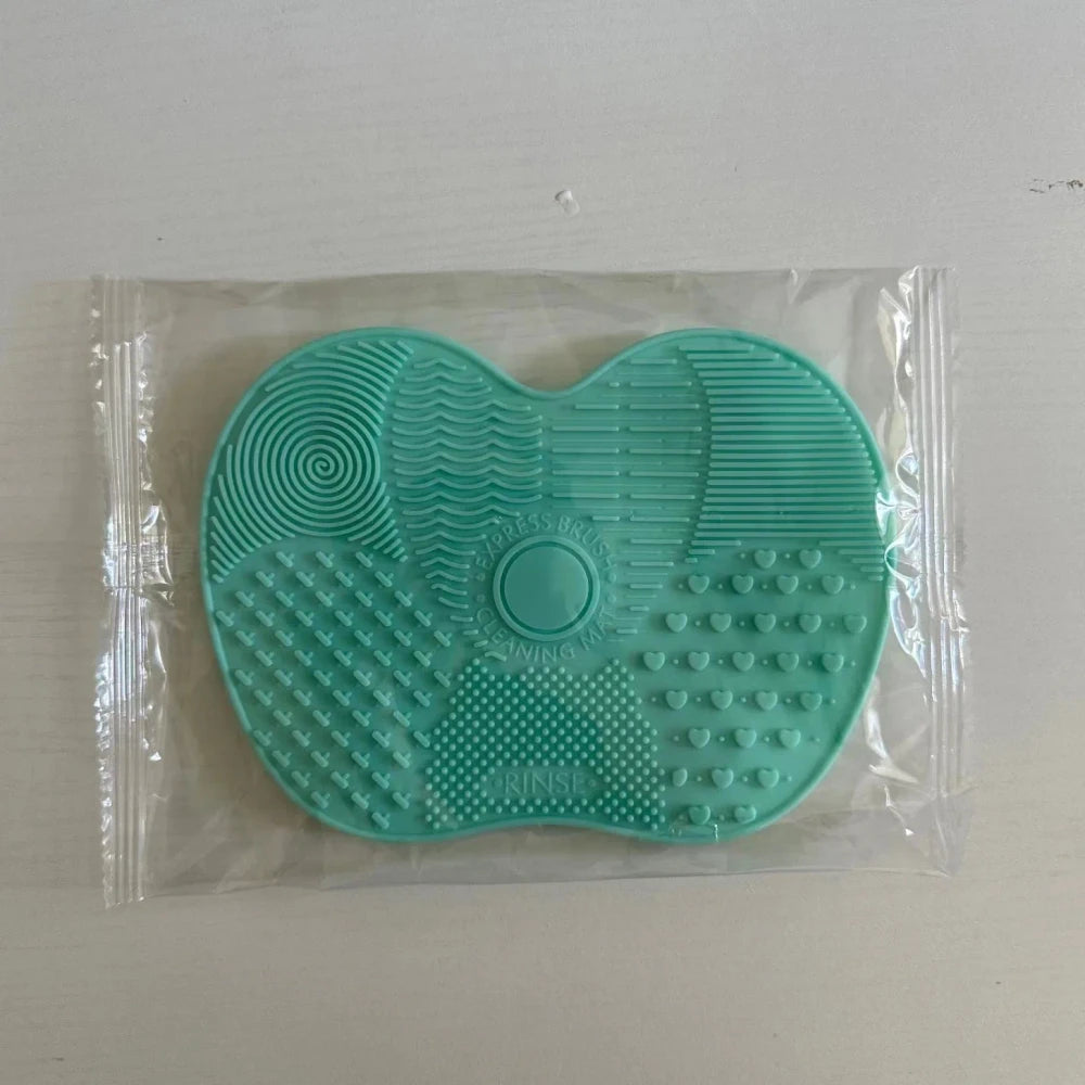 Silicone Apple Makeup Brush Cleaner Pad