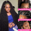 Water Wave Human Hair Lace Wig