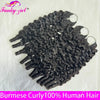 Burmese Curly Human Hair Crochet Bundles