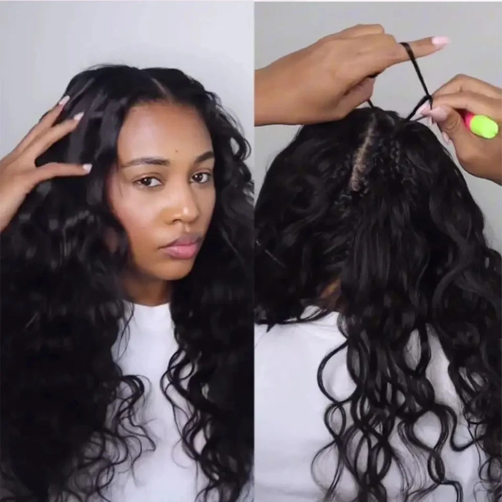 Human Hair Boho Crochet Braids