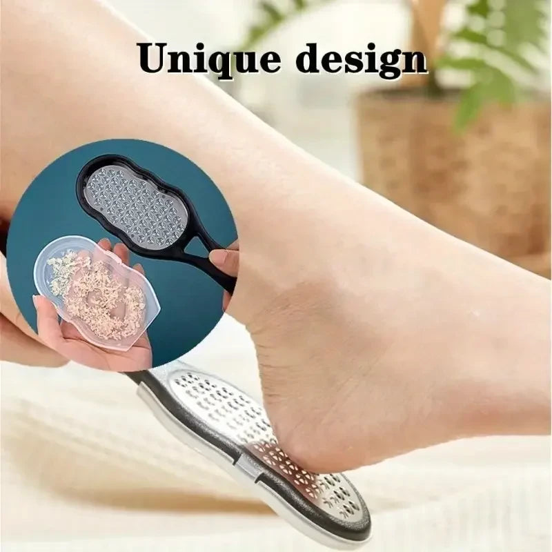 Anti Splash Stainless Steel Foot File