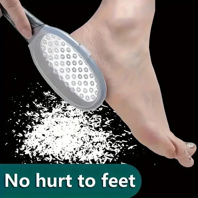Anti Splash Stainless Steel Foot File