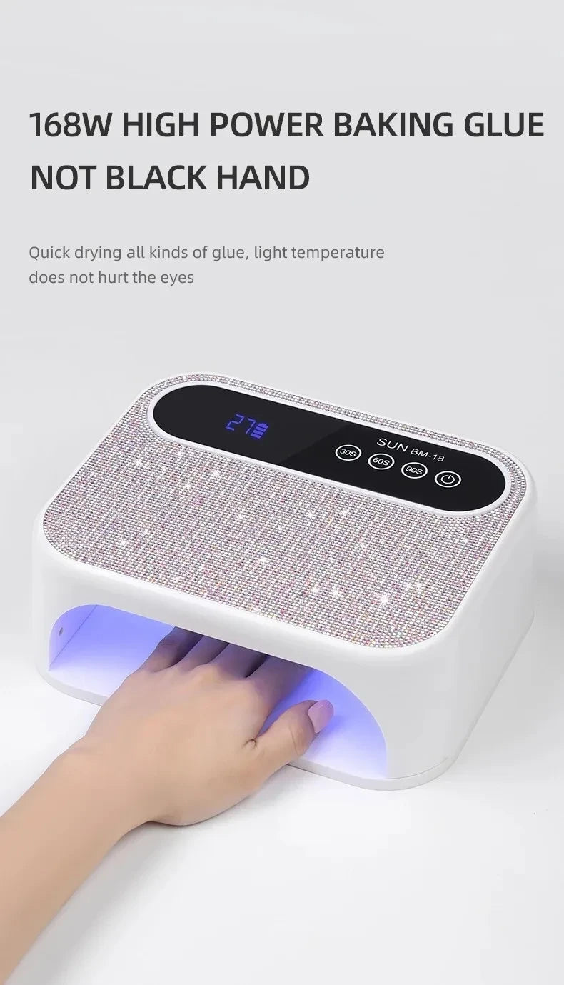Cordless Rechargeable UV LED Nail Lamp