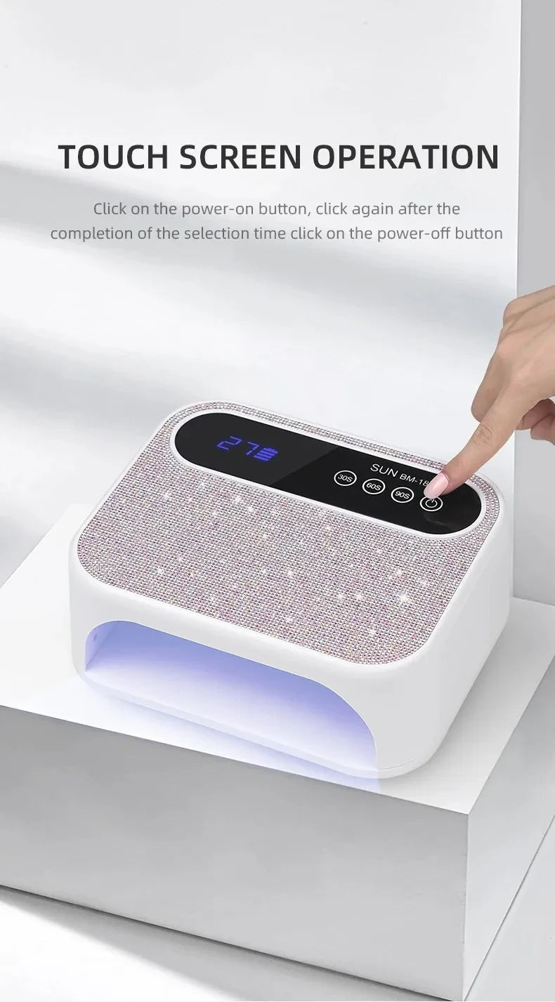 Cordless Rechargeable UV LED Nail Lamp