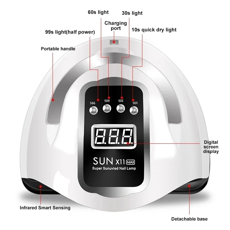 Professional Infrared Manicure Nail Lamp
