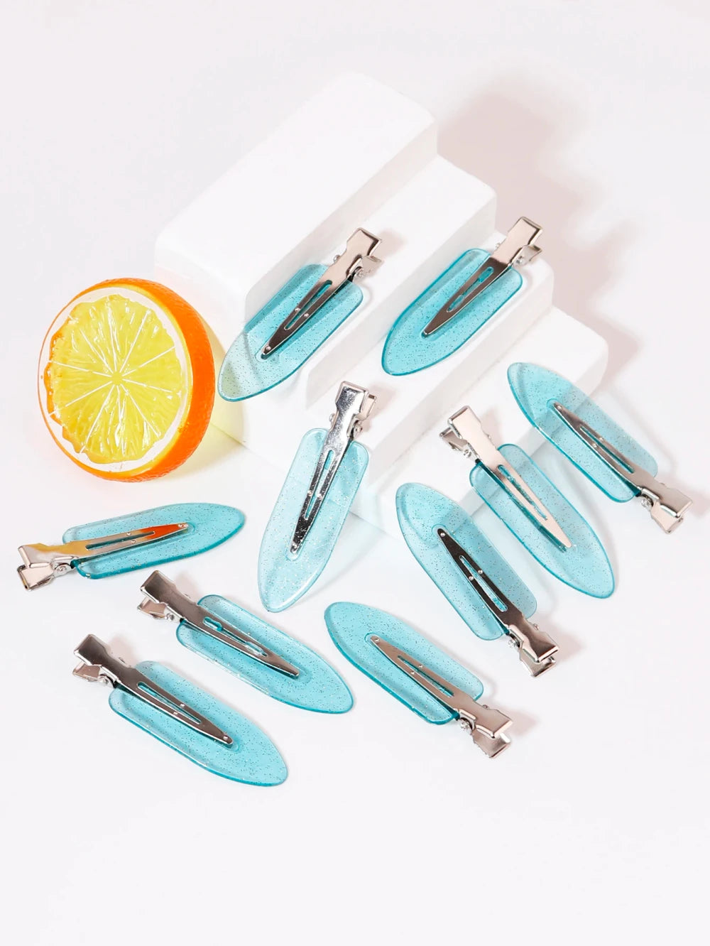 Transparent Hair Styling Clips