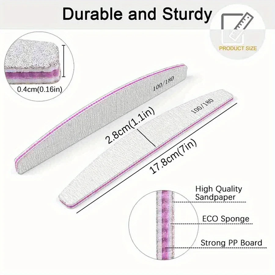 Professional Half Moon Nail File