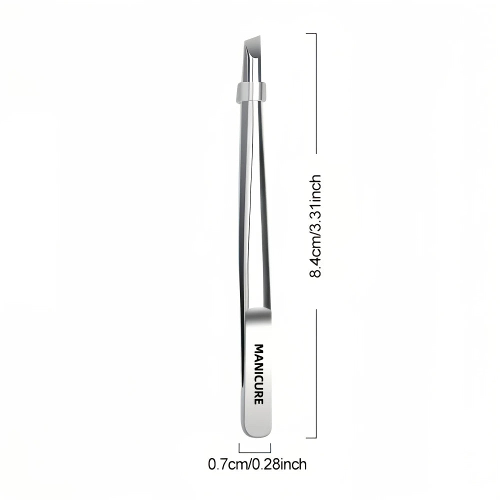 Stainless Steel Eyebrow Tweezer