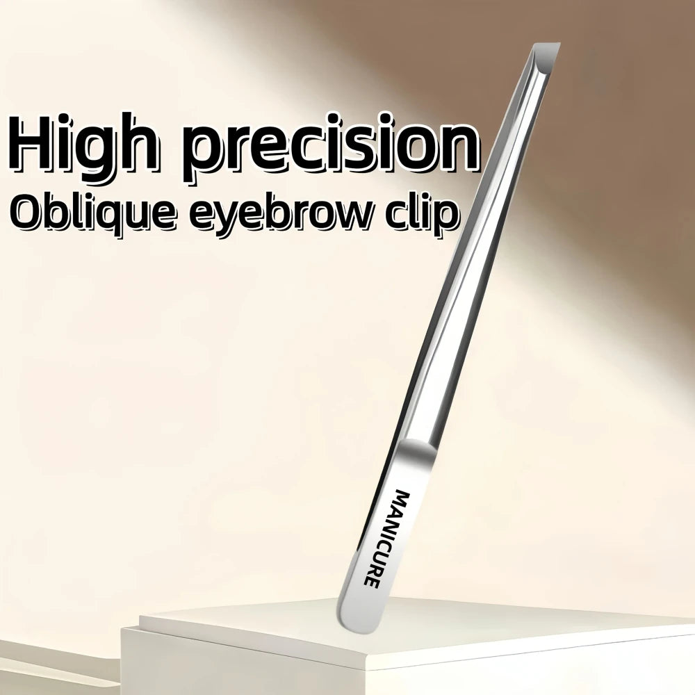 Stainless Steel Eyebrow Tweezer