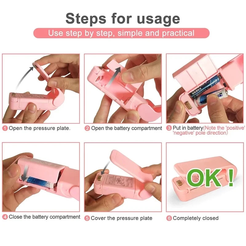 Mini Thermal Plastic Food Bag Sealer