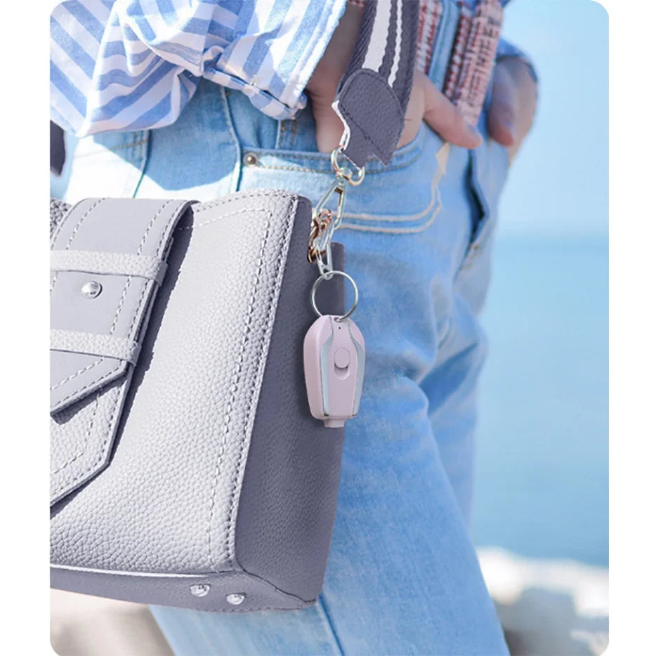 Mini Keychain Emergency Power Bank