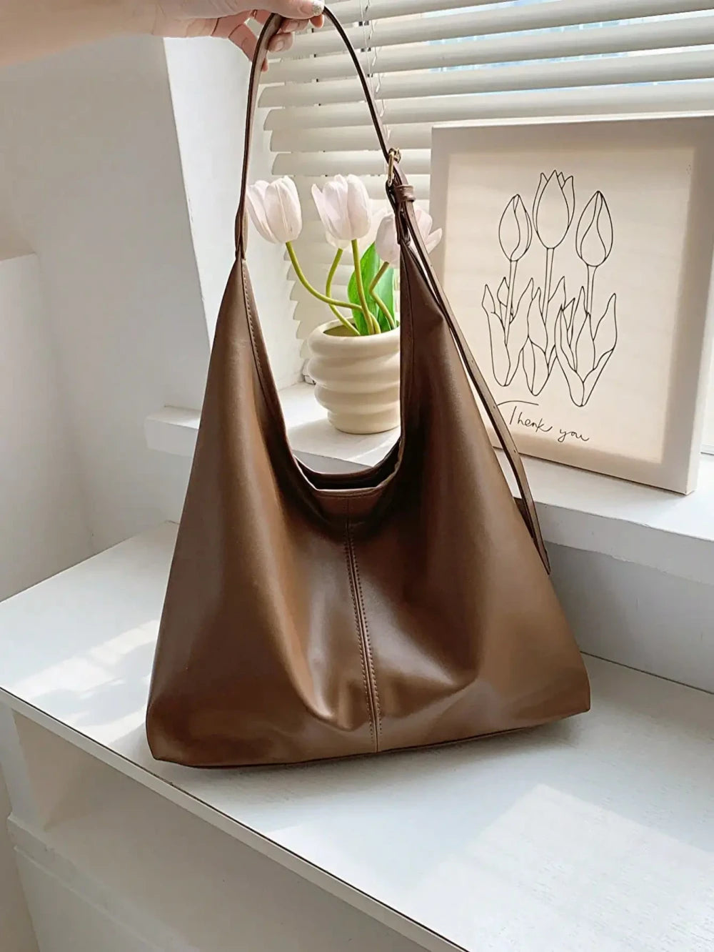 Denim Work Tote Bag