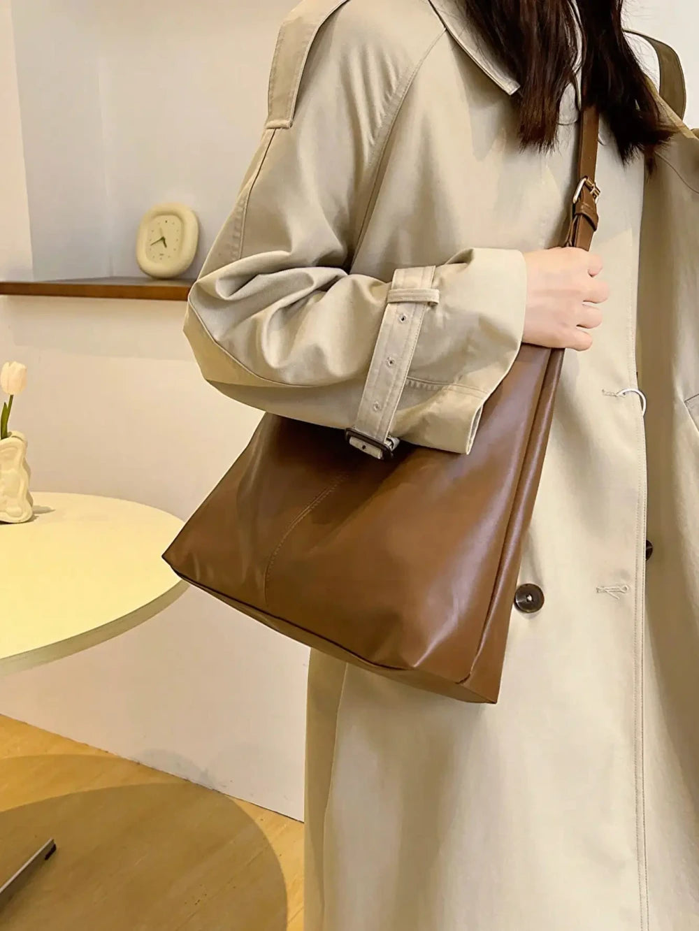 Denim Work Tote Bag