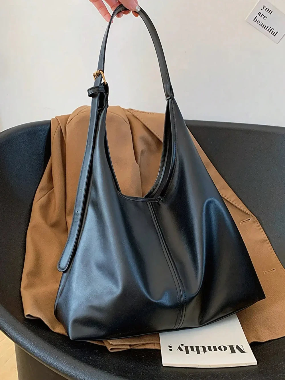 Denim Work Tote Bag