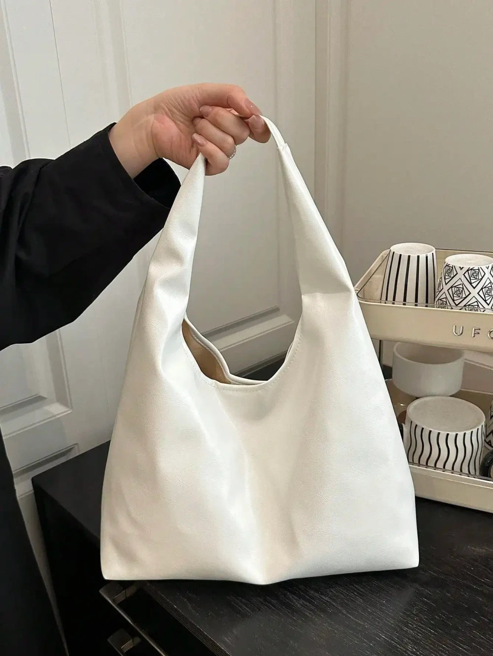 Denim Work Tote Bag