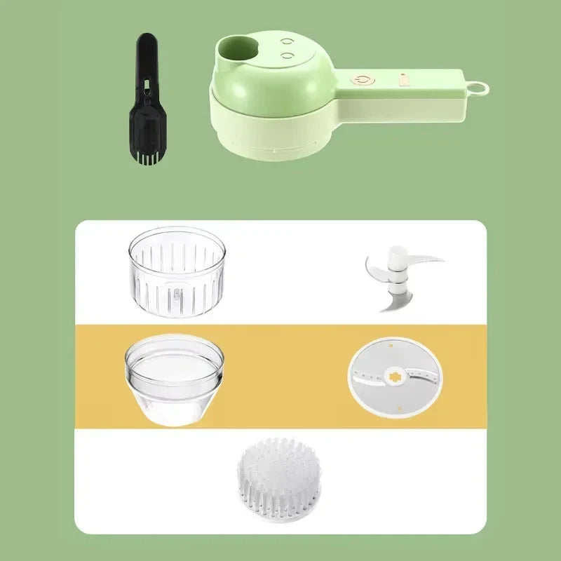 Wireless Electric Vegetable Chopper and Slicer