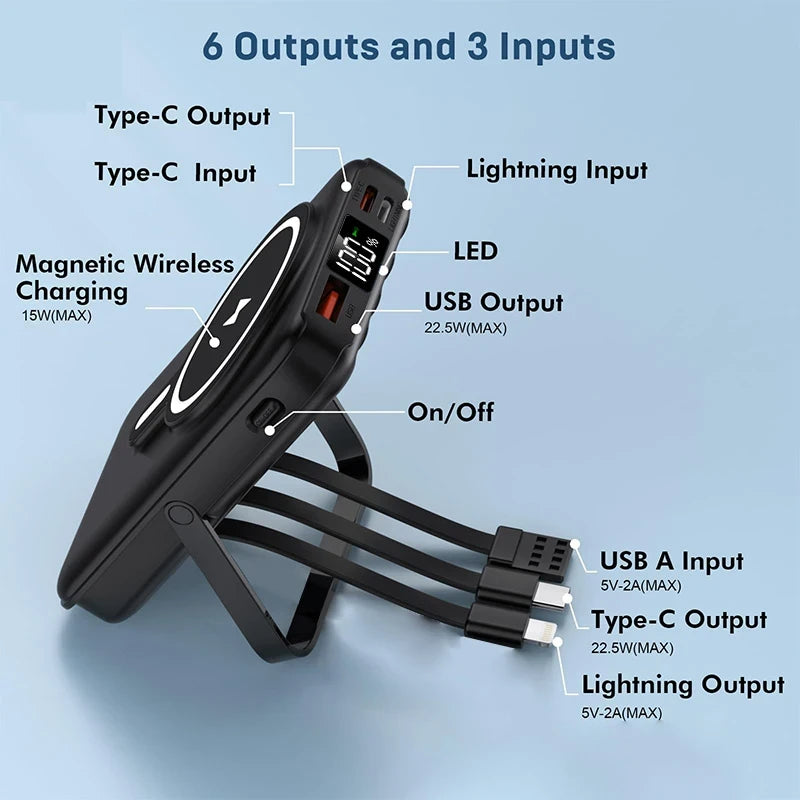 Magnetic Wireless Power Bank