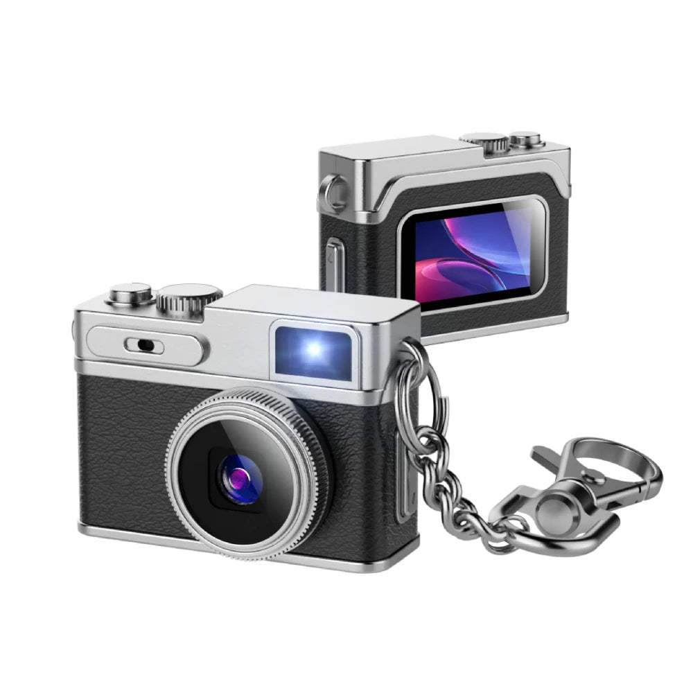 Retro Portable Mini Keychain Camera