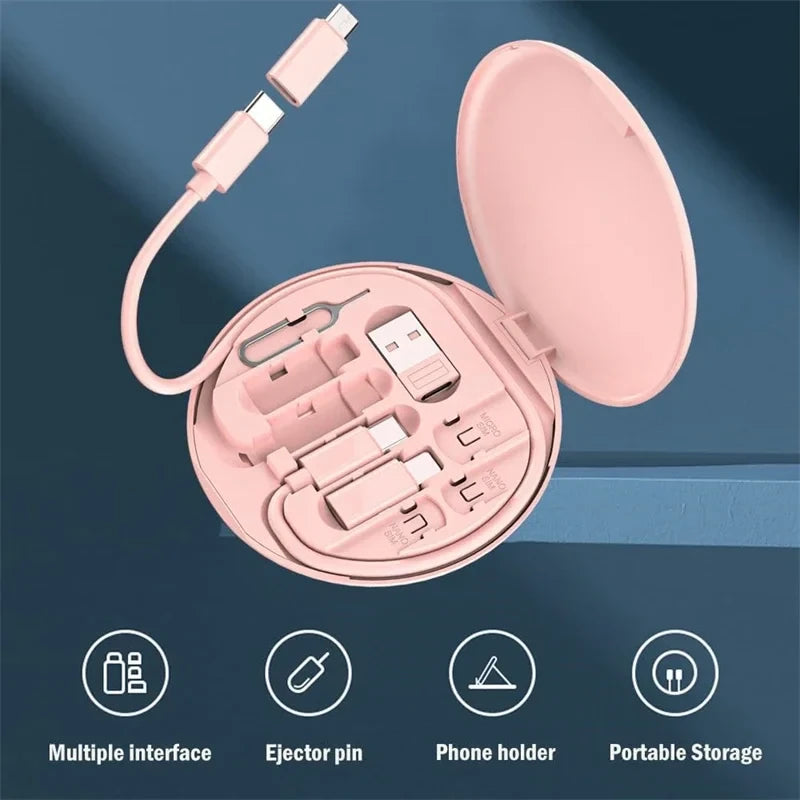 Multi Cable Fast Charging Storage Box