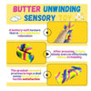 Rainbow Butter Stick Squishy