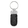 Portable Rhinestone Pill Container Keychain