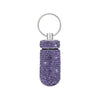Portable Rhinestone Pill Container Keychain