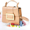 Portable Rhinestone Pill Container Keychain