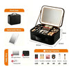 Portable Waterproof Makeup Train Case