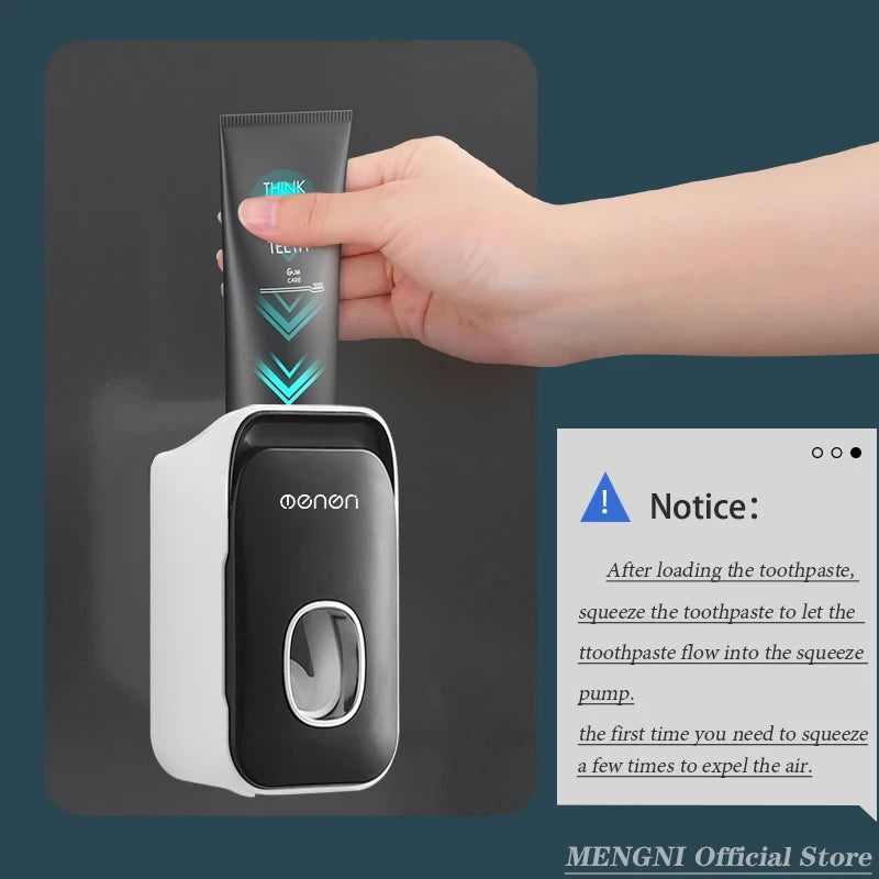 Wall-Mounted Toothpaste Dispenser