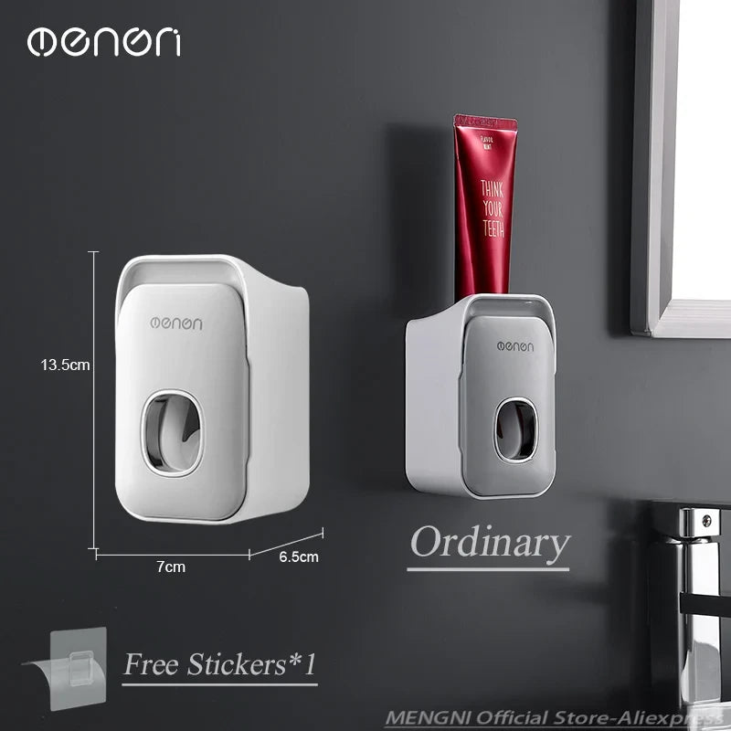 Wall-Mounted Toothpaste Dispenser