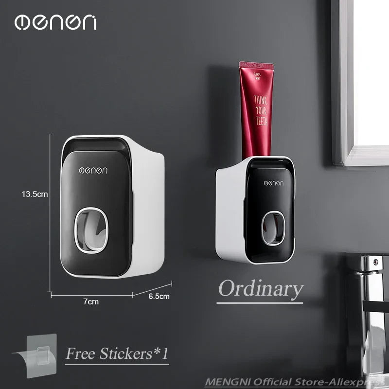 Wall-Mounted Toothpaste Dispenser