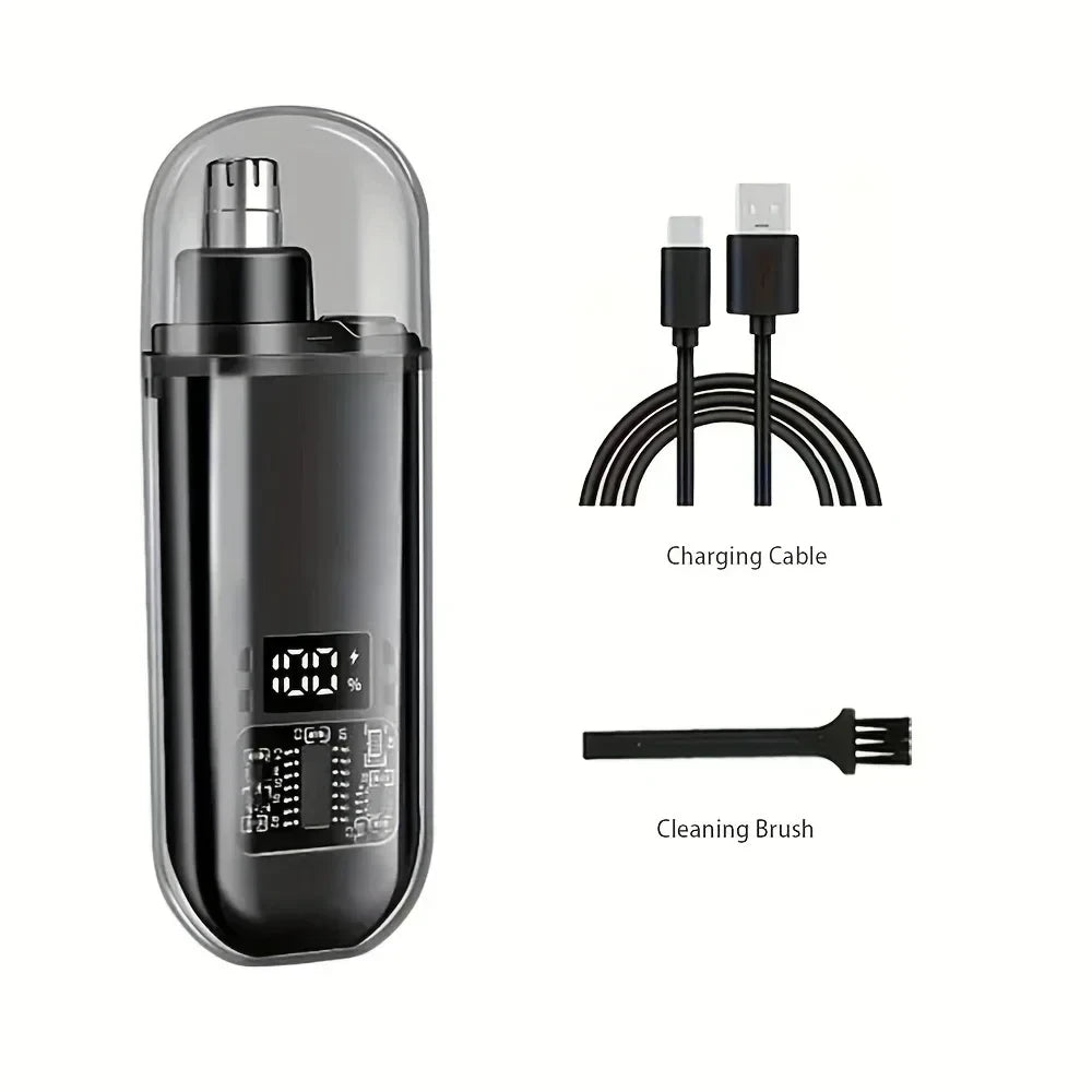 USB C Rechargeable Nose Hair Trimmer