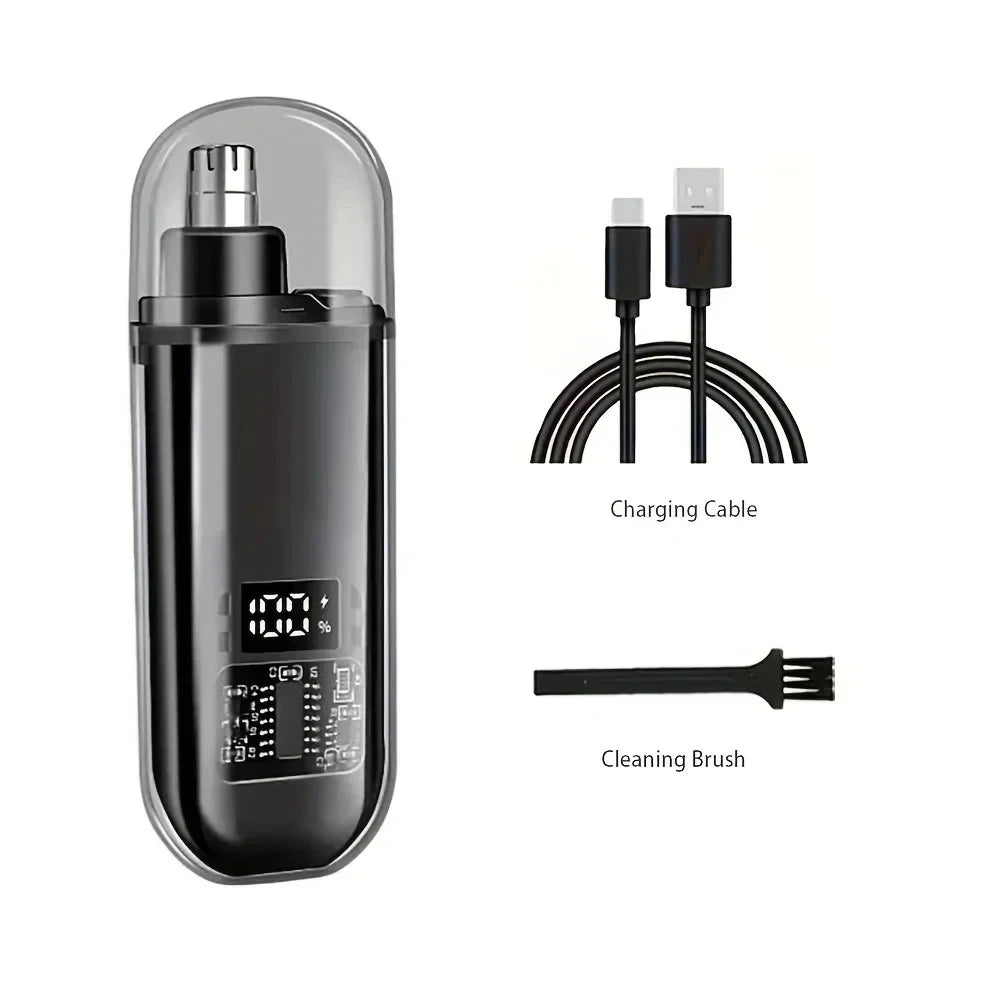USB C Rechargeable Nose Hair Trimmer