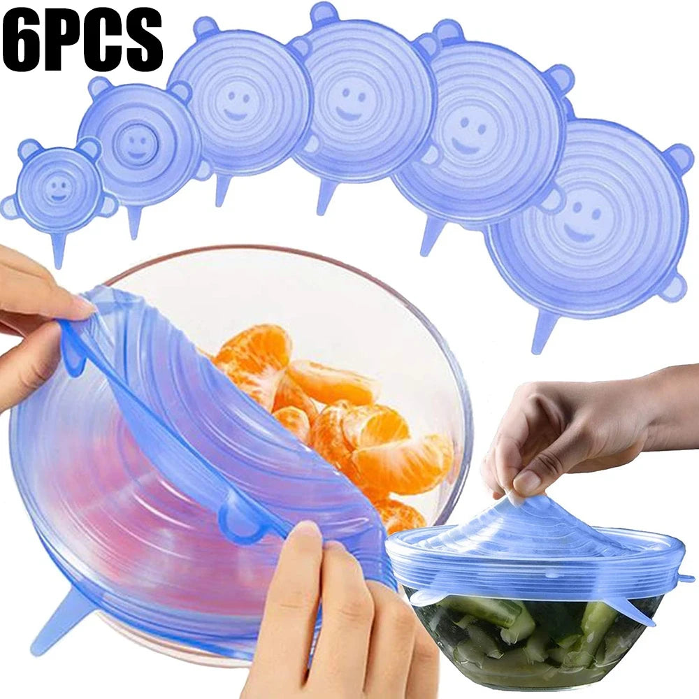 Silicone Food Preservation Lids