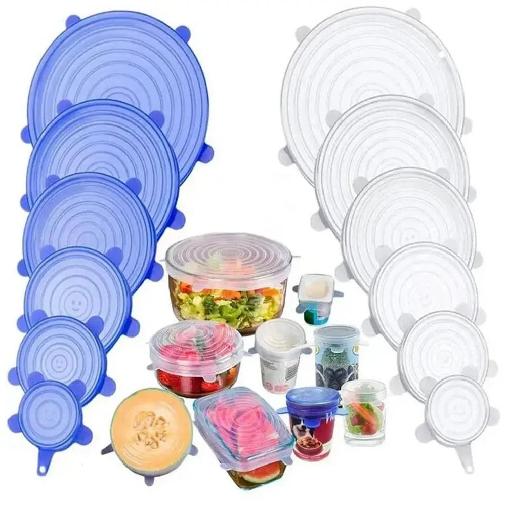 Silicone Food Preservation Lids