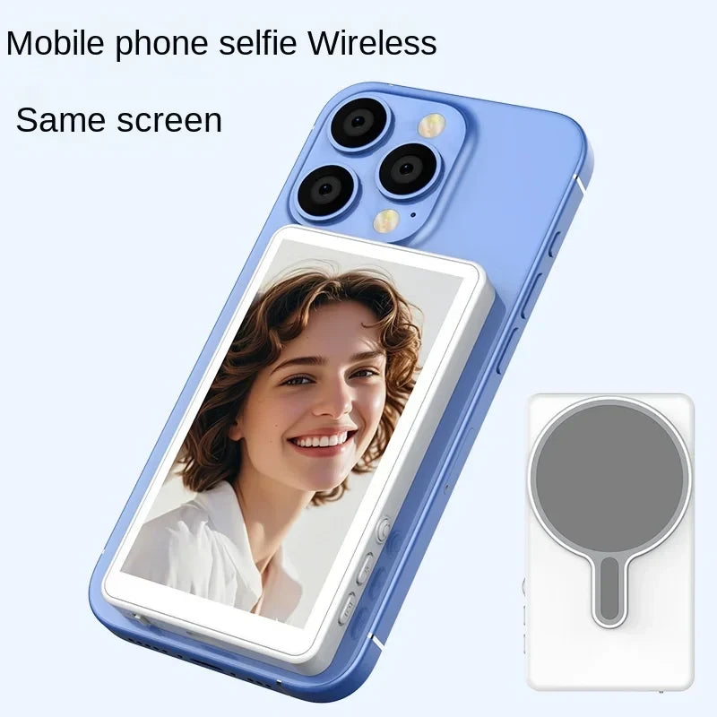 Wireless Smartphone Selfie Monitor Screen