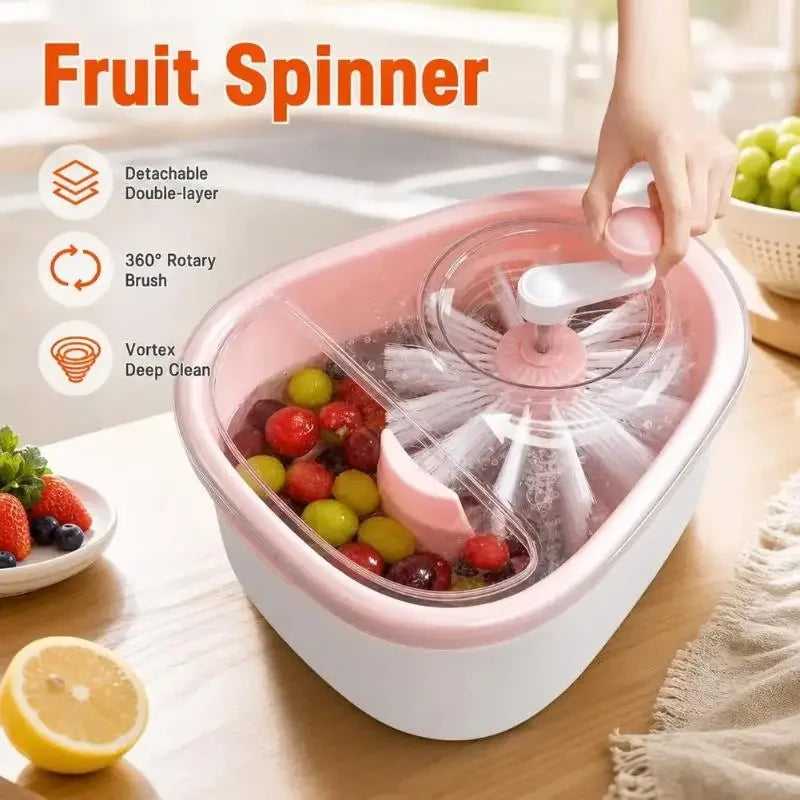 Manual Vegetable and Fruit Spinner